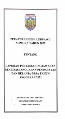 PERATURAN DESA NOMOR 1 TAHUN 2022
